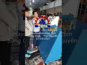 Bàn giao máy bẻ đai Thành phố Sông Công - Thái Nguyên 17/04/2021