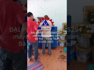 Bàn giao máy bẻ đai ở Bà Rịa Vũng Tàu ngày lễ 01/05