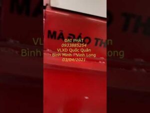Đại Phát giao máy bẻ đai cho quý khách hàng ở Bình Minh - Vĩnh Long 03/04/2021