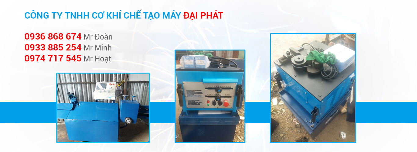Máy bẻ đai sắt Đại Phát