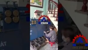 Video thực tế khách hàng sử dụng máy bẻ đai Đại Phát ở Nam Định